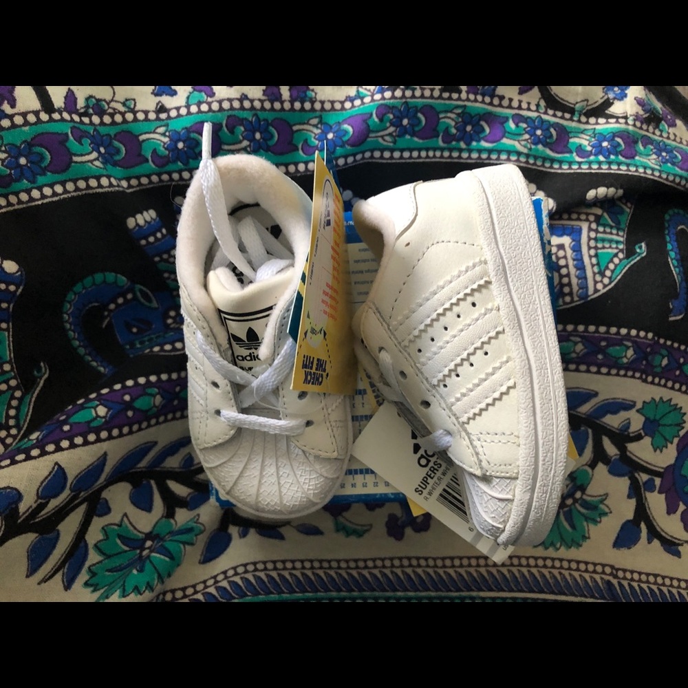 Adidas Shell Toe Sneakers Infant Size 4